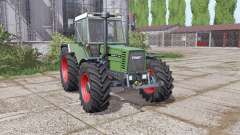 Fendt Favorit 611 LSA Turbomatic E dual rear pour Farming Simulator 2017