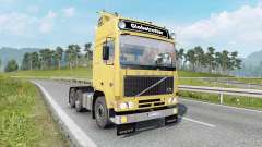 Volvo F12 soft yellow pour Euro Truck Simulator 2
