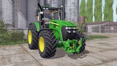 John Deere 7930 narrow twin wheels pour Farming Simulator 2017