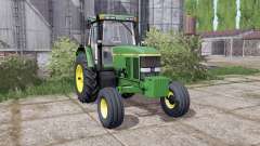 John Deere 7800 double à l'arrière pour Farming Simulator 2017