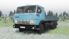 KamAZ 53212 bleu pour Spin Tires