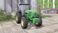 John Deere 4850 twin wheels für Farming Simulator 2017
