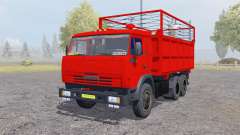 KamAZ 55102 mit Anhänger für Farming Simulator 2013