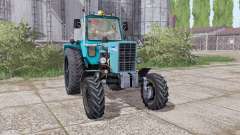 MTZ 82 Biélorussie tracteur à roues jumelées à l'arrière pour Farming Simulator 2017