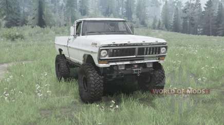 Ford F-100 1970 pour MudRunner