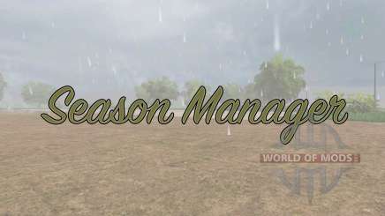 Season Manager v0.6 pour Farming Simulator 2017
