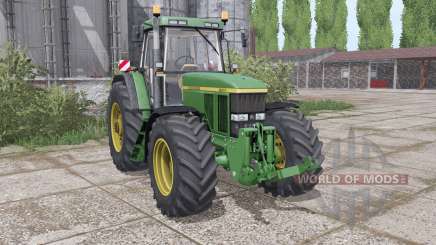 John Deere 7800 dual rear pour Farming Simulator 2017