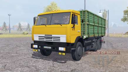 KamAZ 45143 mit trailer v2.0 für Farming Simulator 2013