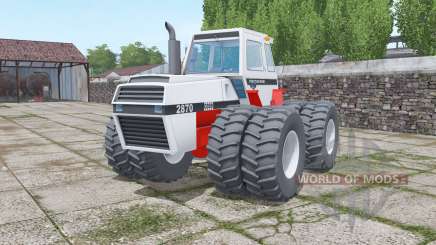 Case 2870 Traction King twin wheels pour Farming Simulator 2017