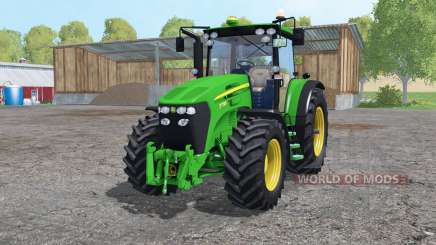 John Deere 7730 twin wheels pour Farming Simulator 2015