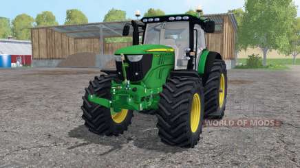 John Deere 6210R lime green für Farming Simulator 2015