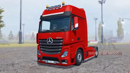 Mercedes-Benz Actros (MP4) v2.0 pour Farming Simulator 2013