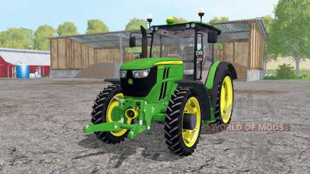John Deere 6090RC narrow wheels pour Farming Simulator 2015