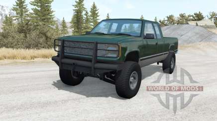 Gavril D-Series Extended Cab lifted v1.1 pour BeamNG Drive