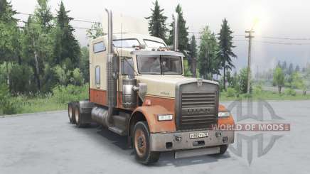 Kenworth W900 timber truck pour Spin Tires