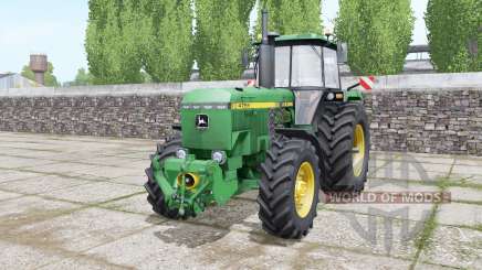 John Deere 4755 double wheels pour Farming Simulator 2017