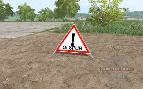 Warning Sign für Farming Simulator 2017
