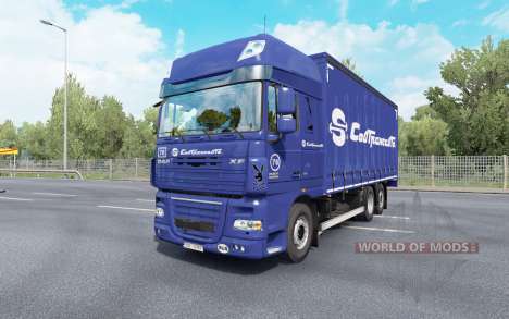 DAF XF105 Tandem pour Euro Truck Simulator 2