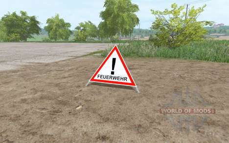 Warning Sign pour Farming Simulator 2017