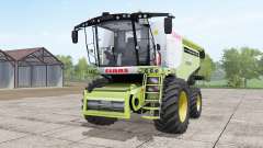Claas Lexion 780 yellow-green with headers pour Farming Simulator 2017