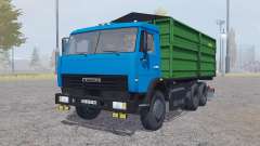 KamAZ 45143 mit trailer v2.1 für Farming Simulator 2013