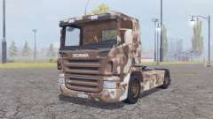 Scania R420 desert camo pour Farming Simulator 2013