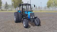 Belarus MTZ 1025 arrière roues jumelées pour Farming Simulator 2013