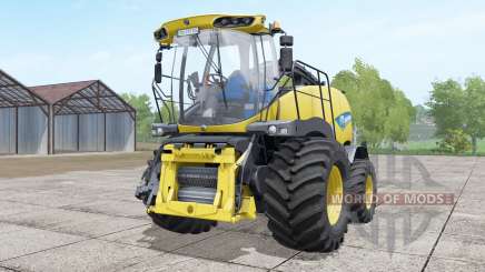 New Holland FR850 double front wheels für Farming Simulator 2017