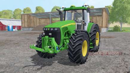 John Deere 8520 extra weights pour Farming Simulator 2015