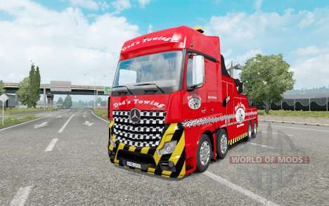 Mercedes-Benz Actros Tow Truck pour Euro Truck Simulator 2
