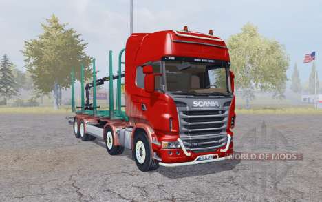 Scania R730 8x8 Timber Truck pour Farming Simulator 2013