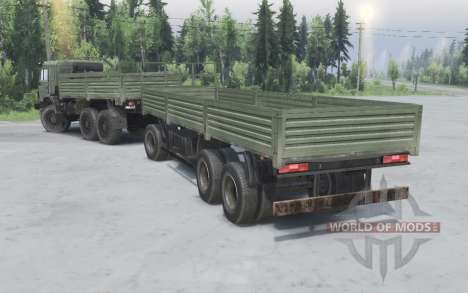 KamAZ 5350 Mustang pour Spin Tires