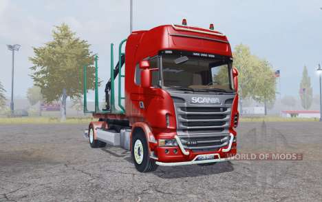 Scania R730 4x4 Timber Truck für Farming Simulator 2013