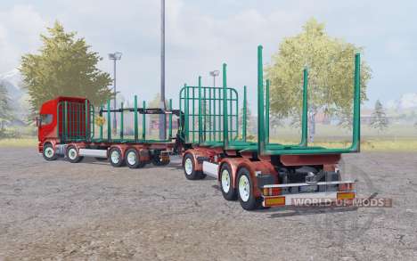 Scania R730 8x8 Timber Truck pour Farming Simulator 2013