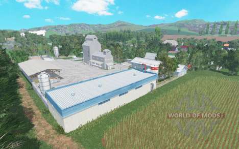 Hof Bergmann pour Farming Simulator 2015