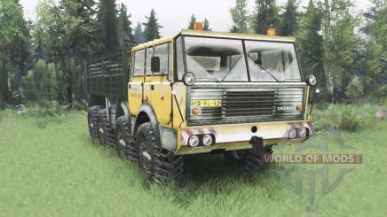 Tatra T813 TP 8x8 1967 Kings Off-Road 2 winter pour Spin Tires