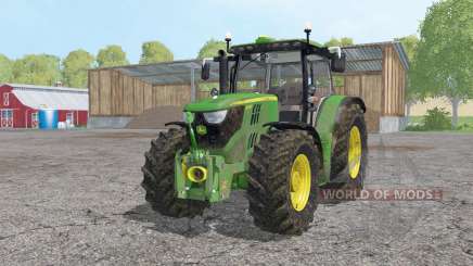 John Deere 6170R moving elements pour Farming Simulator 2015