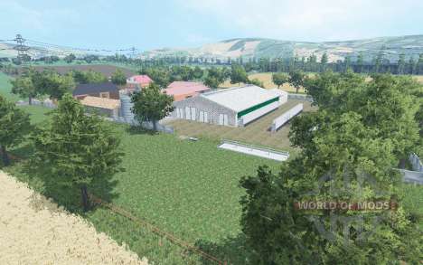 Nowoczesne Gospodarstwo pour Farming Simulator 2015