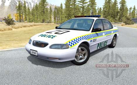 Ibishu Pessima Australian Police für BeamNG Drive