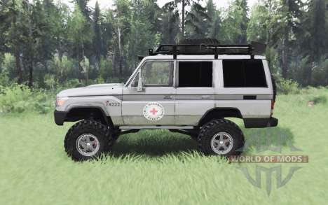 Toyota Land Cruiser 70 für Spin Tires