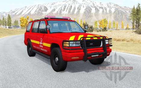 Gavril Roamer French Pompiers pour BeamNG Drive