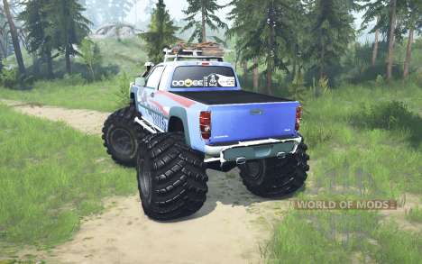 Chevrolet Colorado monster truck für Spintires MudRunner