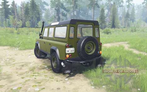 Land Rover Defender 110 für Spintires MudRunner