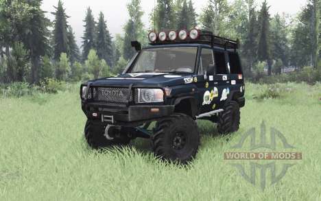 Toyota Land Cruiser 70 pour Spin Tires