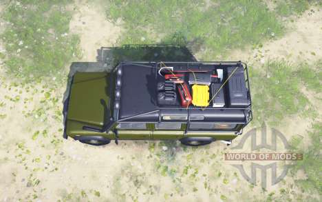 Land Rover Defender 110 für Spintires MudRunner