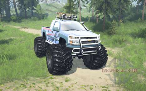 Chevrolet Colorado monster truck pour Spintires MudRunner