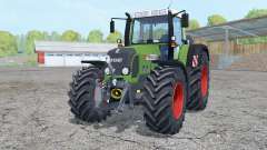 Fendt 820 Vario TMS with weight pour Farming Simulator 2015