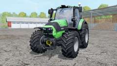 Deutz-Fahr Agrotron 6190 TTV wheels weightᶊ pour Farming Simulator 2015