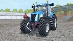 New Holland TG285 with weight pour Farming Simulator 2015