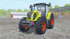 Claas Axion 850 with weight für Farming Simulator 2015